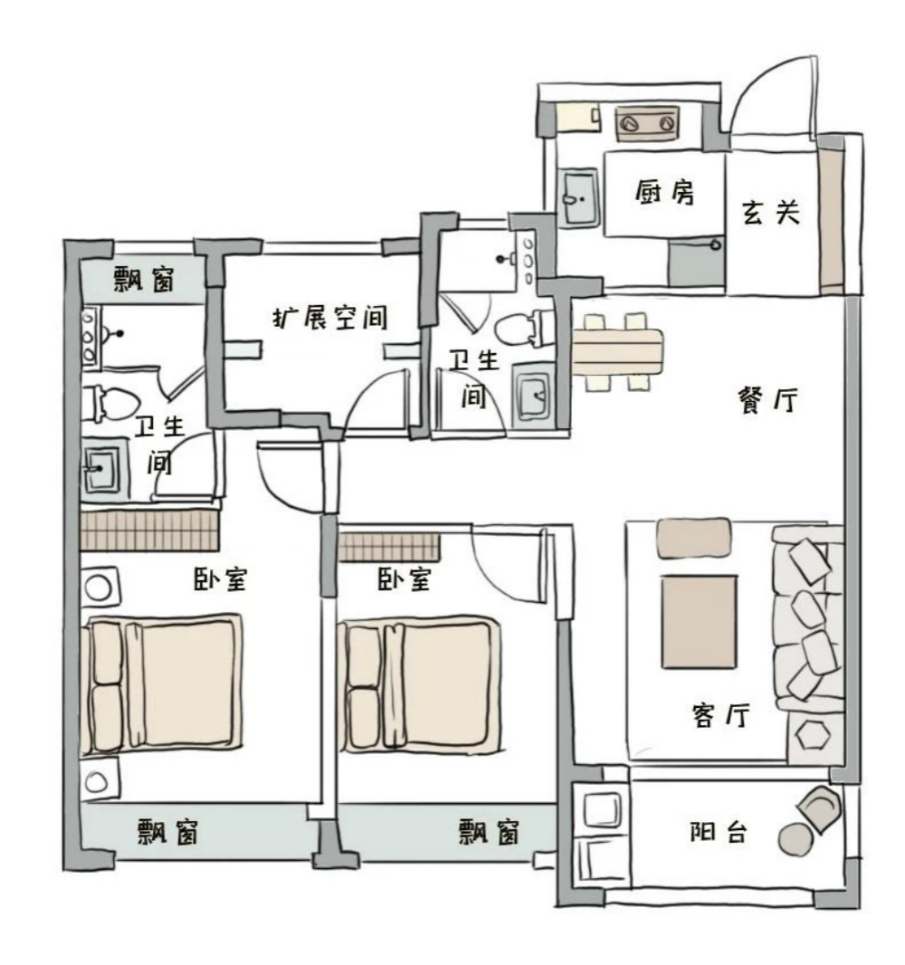 金輝產品戶型圖